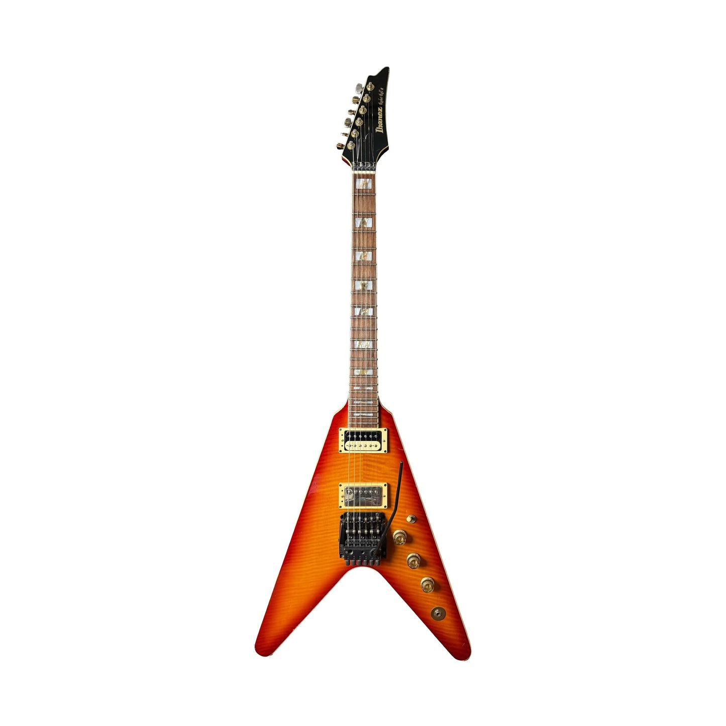 Ibanez Rocket Roll RR400 - 1982 with Washburn Wonderbar SHIFT-2001 Tremolo Bridge - (Pre-Owned) Electric Guitar Ibanez Art of Guitar
