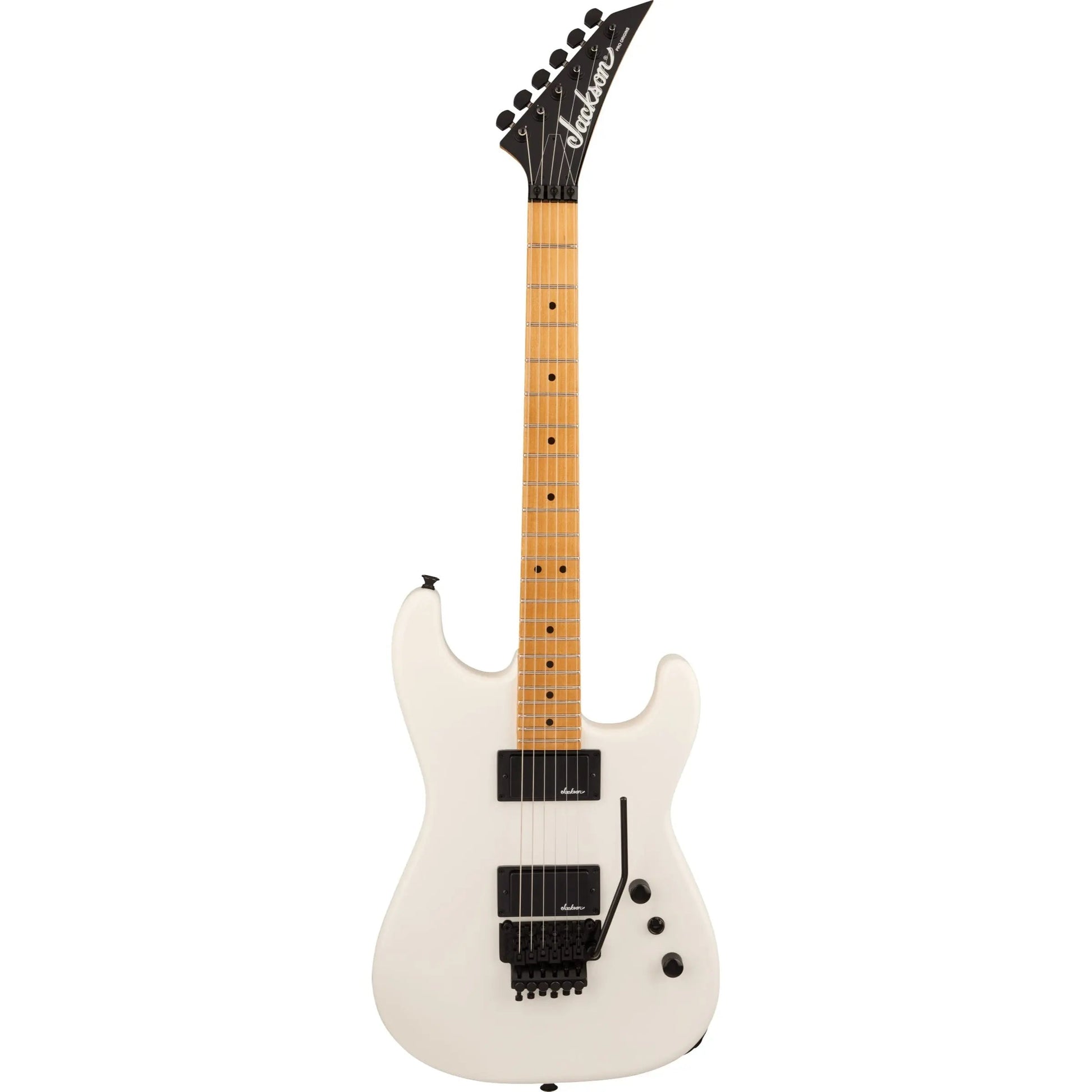 Jackson Pro Origins 1985 San Dimas SD1 HH FR, Maple Fingerboard, Snow White Electric Guitars Jackson Art of Guitar