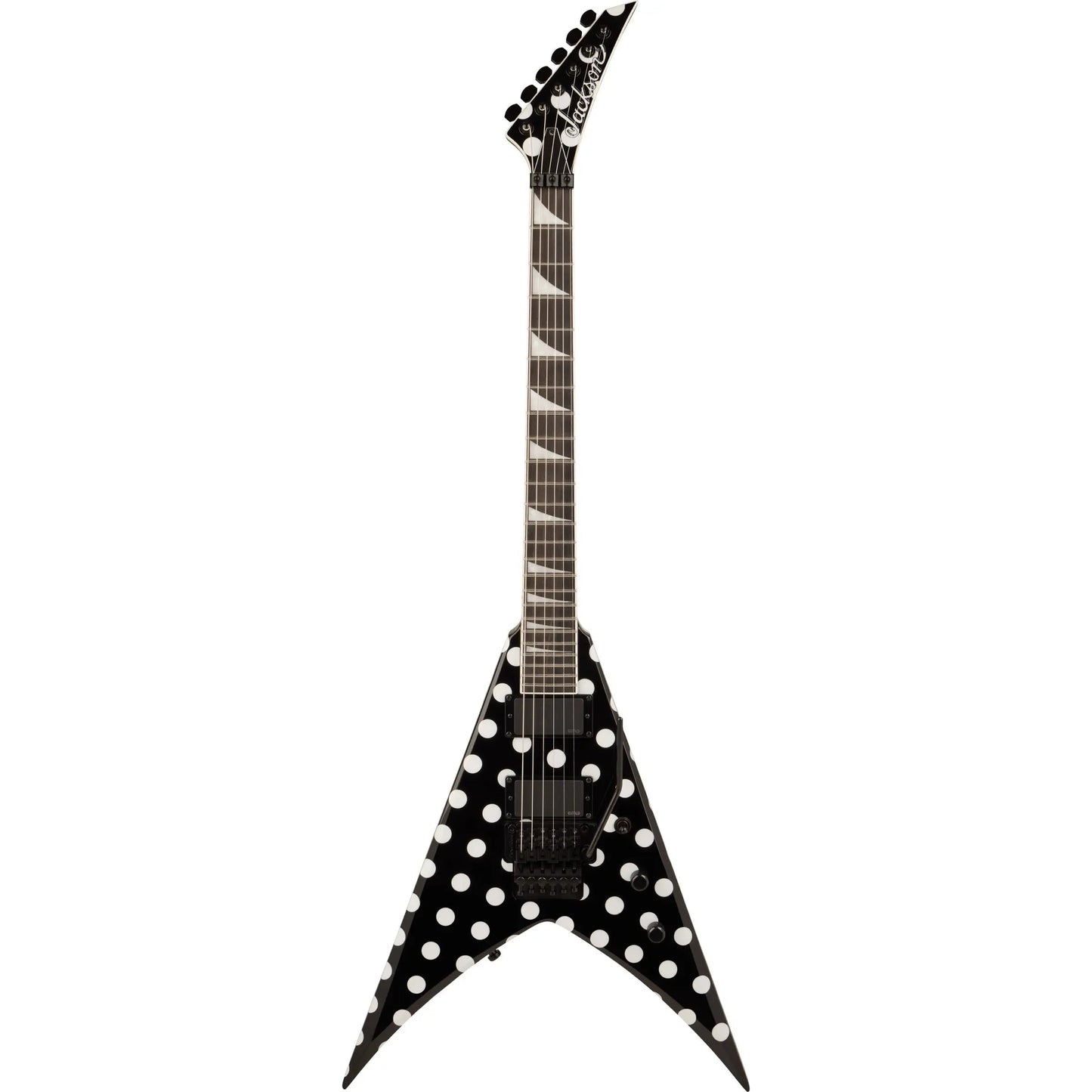 Jackson Pro Plus Signature Phil Demmel King V KV, Ebony Fingerboard, Polka Dot Electric Guitars Jackson Art of Guitar