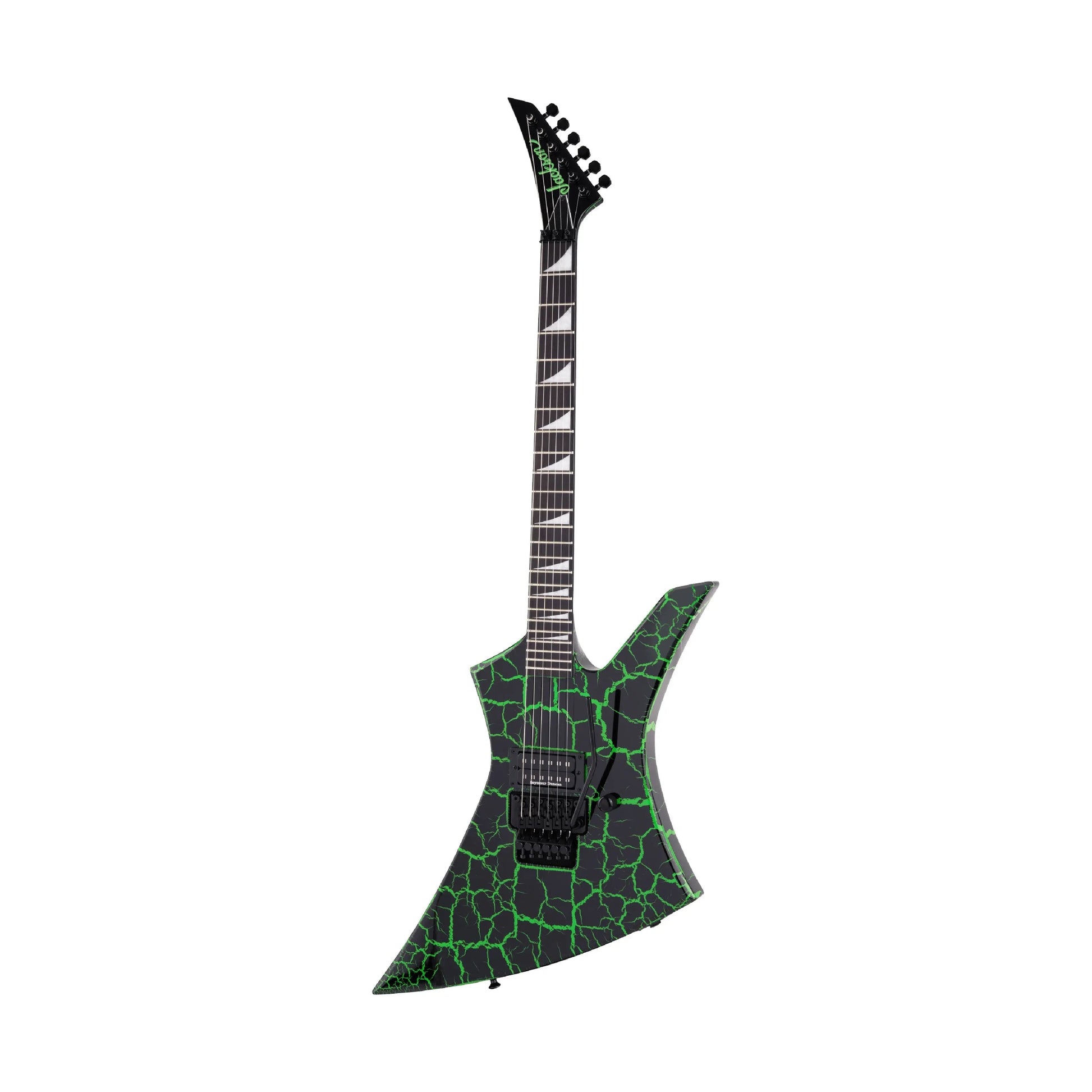 Jackson  Pro Series Signature Brandon Ellis Kelly™, Ebony Fingerboard, Green Crackle Electric Guitars Jackson Art of Guitar