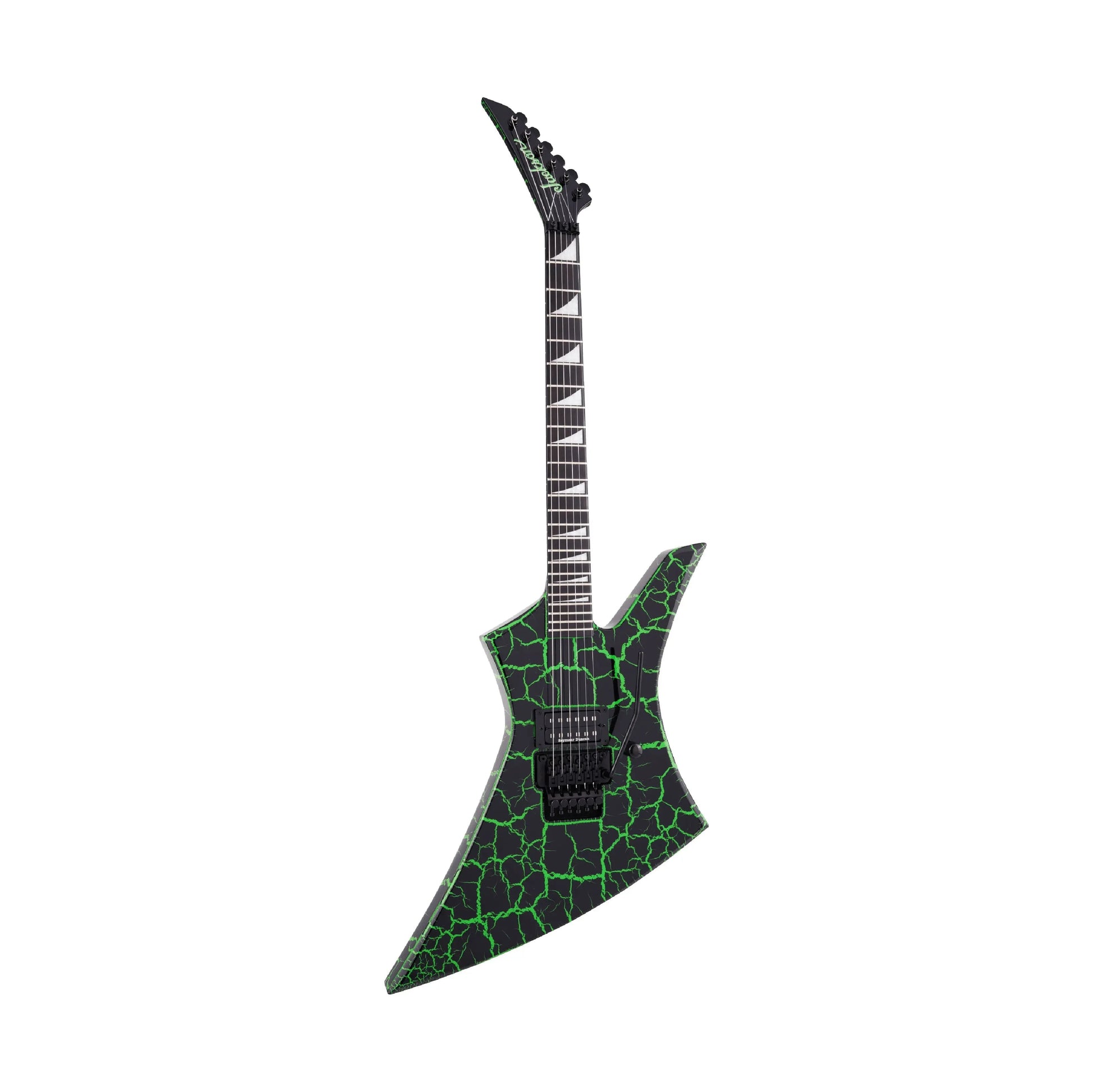 Jackson  Pro Series Signature Brandon Ellis Kelly™, Ebony Fingerboard, Green Crackle Electric Guitars Jackson Art of Guitar