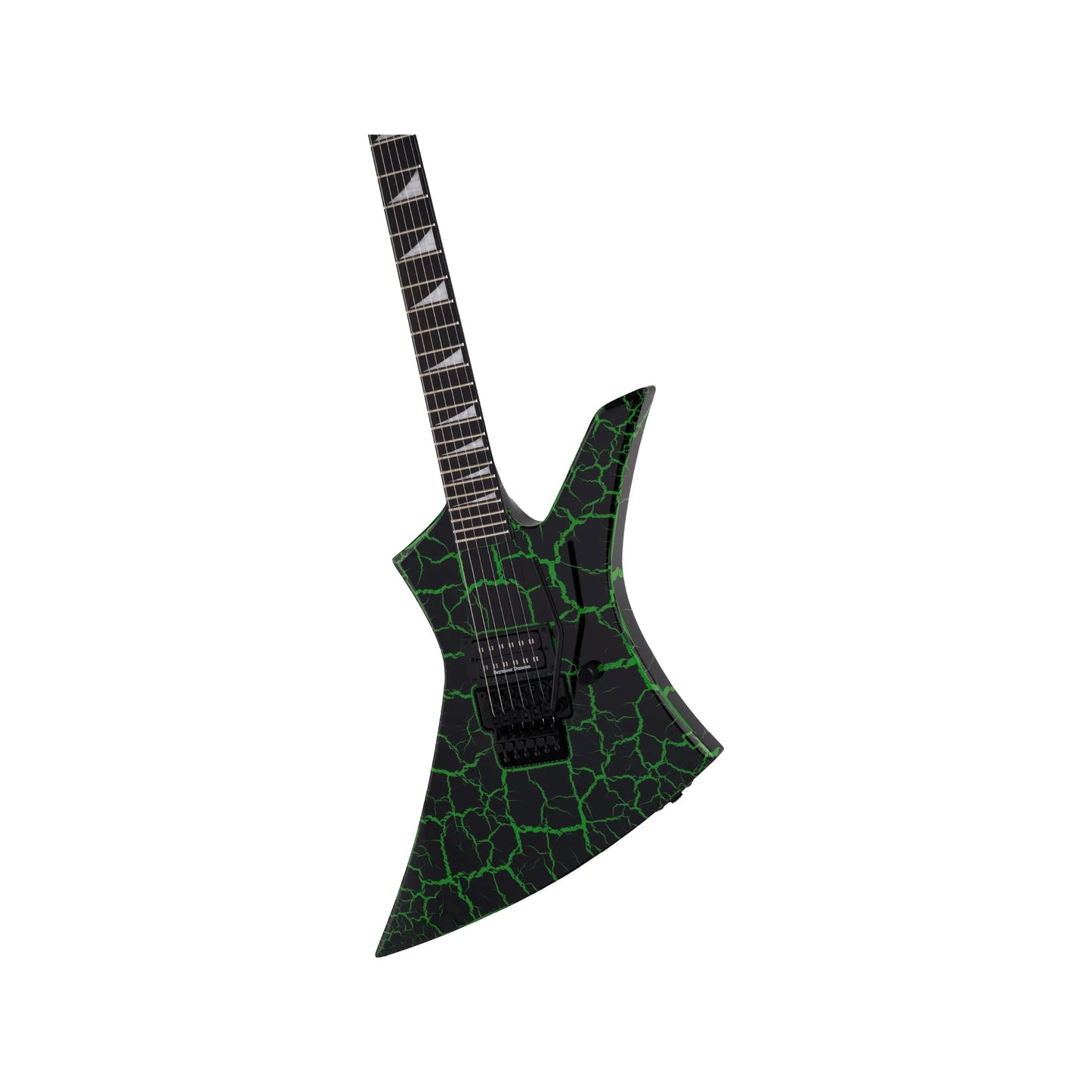 Jackson  Pro Series Signature Brandon Ellis Kelly™, Ebony Fingerboard, Green Crackle Electric Guitars Jackson Art of Guitar