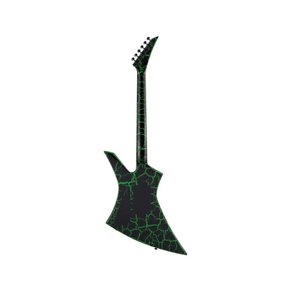 Jackson  Pro Series Signature Brandon Ellis Kelly™, Ebony Fingerboard, Green Crackle Electric Guitars Jackson Art of Guitar