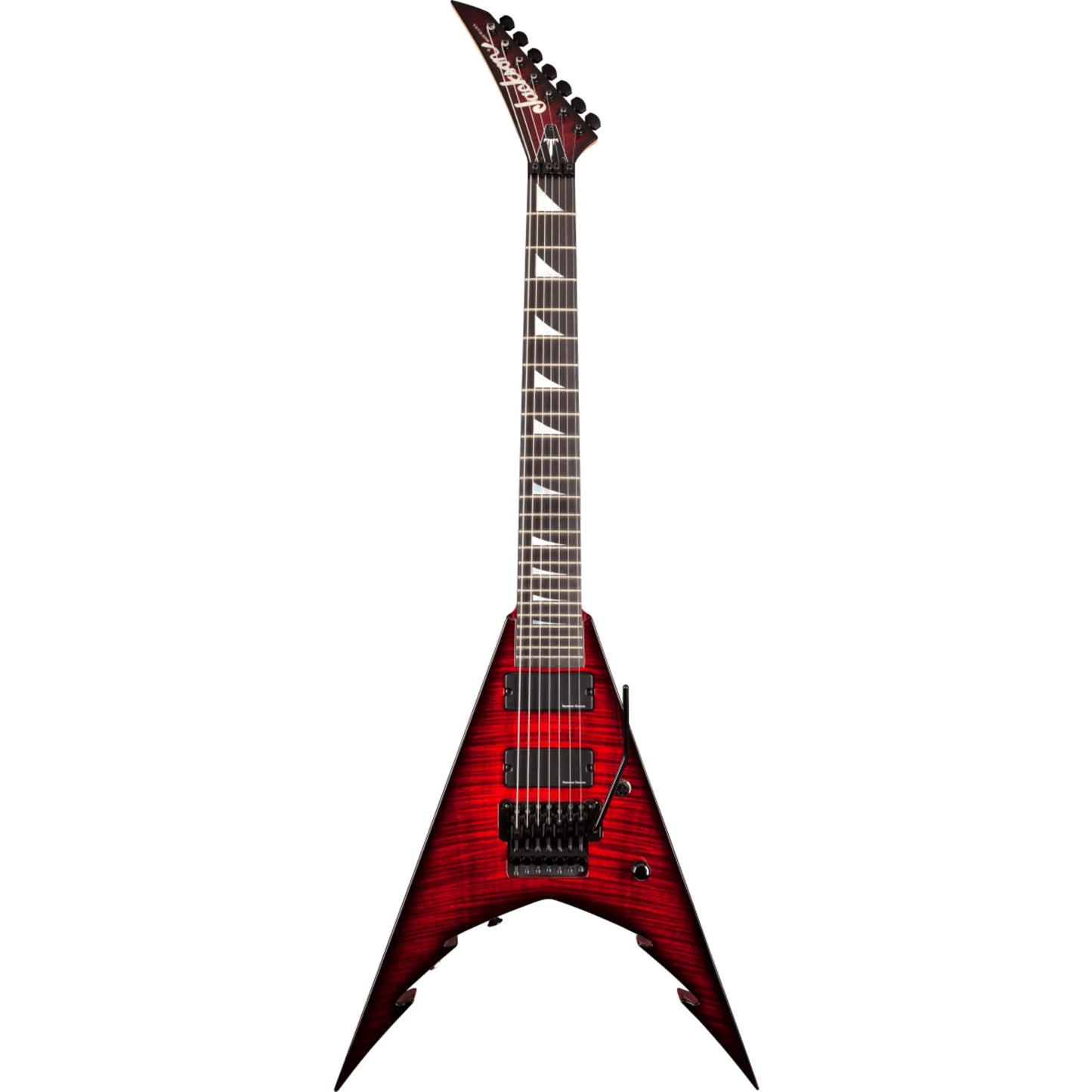 Jackson USA Signature Corey Beaulieu King V™ KV7 - Transparent Red Burst Electric Guitars Jackson Art of Guitar
