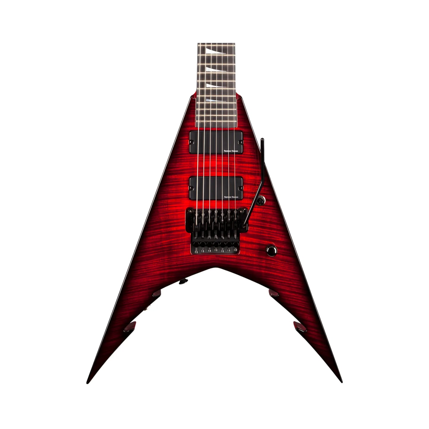 Jackson USA Signature Corey Beaulieu King V™ KV7 - Transparent Red Burst Electric Guitars Jackson Art of Guitar