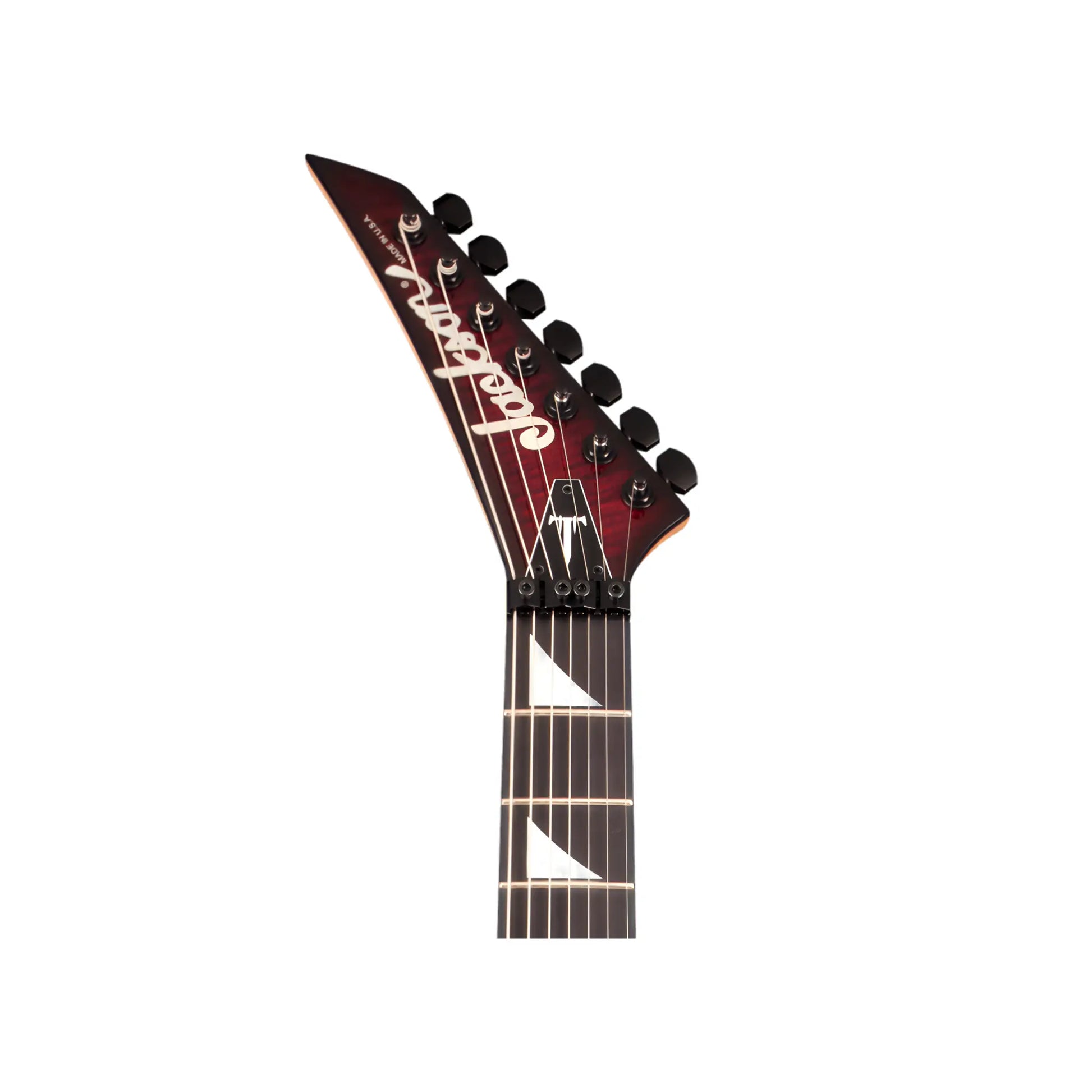 Jackson USA Signature Corey Beaulieu King V™ KV7 - Transparent Red Burst Electric Guitars Jackson Art of Guitar