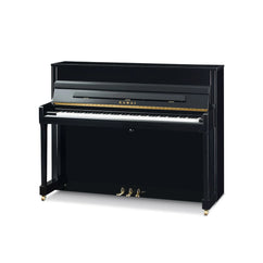 Kawai K-200M/PEP Upright Piano with Bench - (114cm) - Ebony Polish