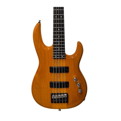 Kiesel LB75 5-String Bass – Natural Yellow - (Re-Loved) Bass Guitars Kiesel Art of Guitar