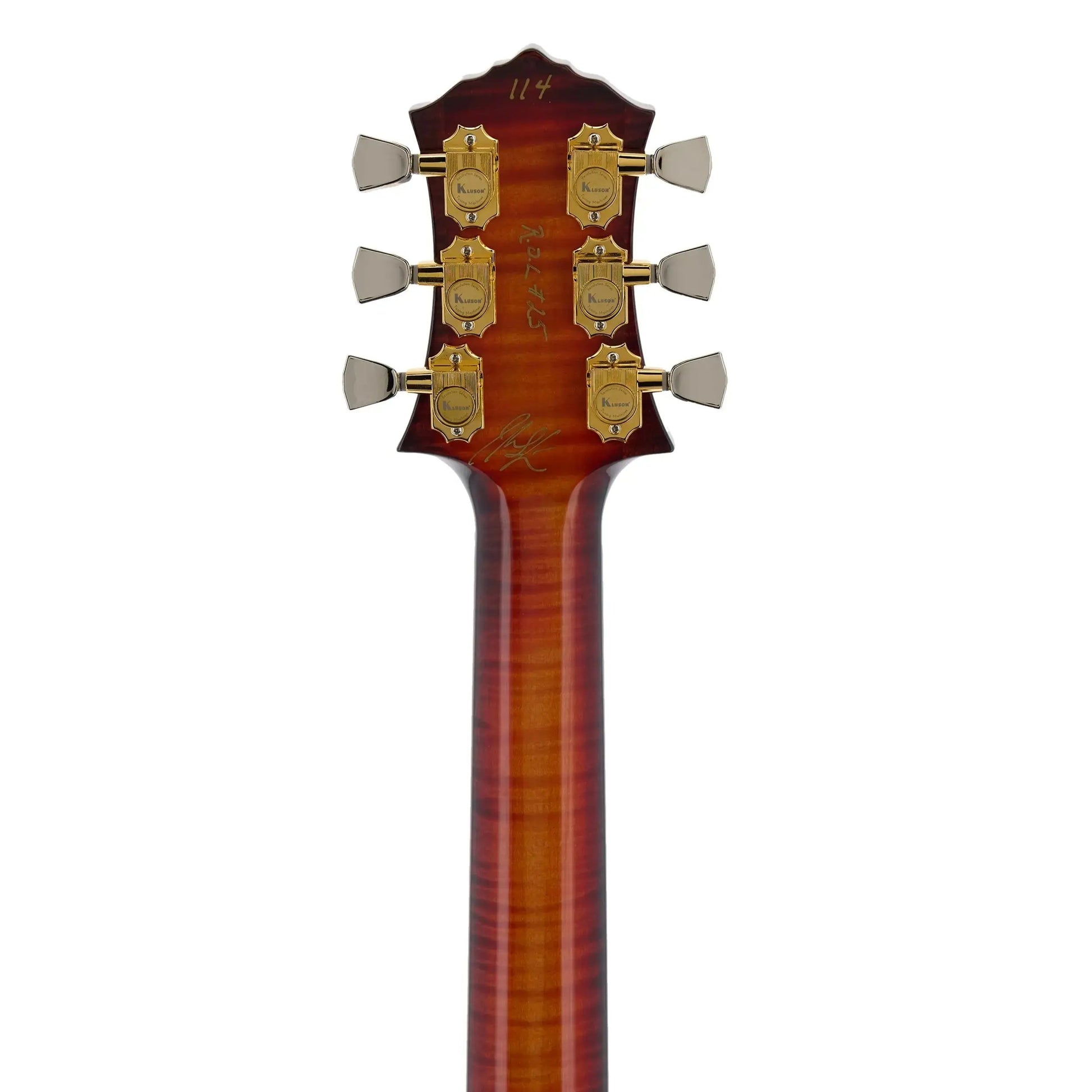 Knaggs Influence Sheyenne ROL Pacific SunriseBurst Electric Guitars Knaggs Art of Guitar