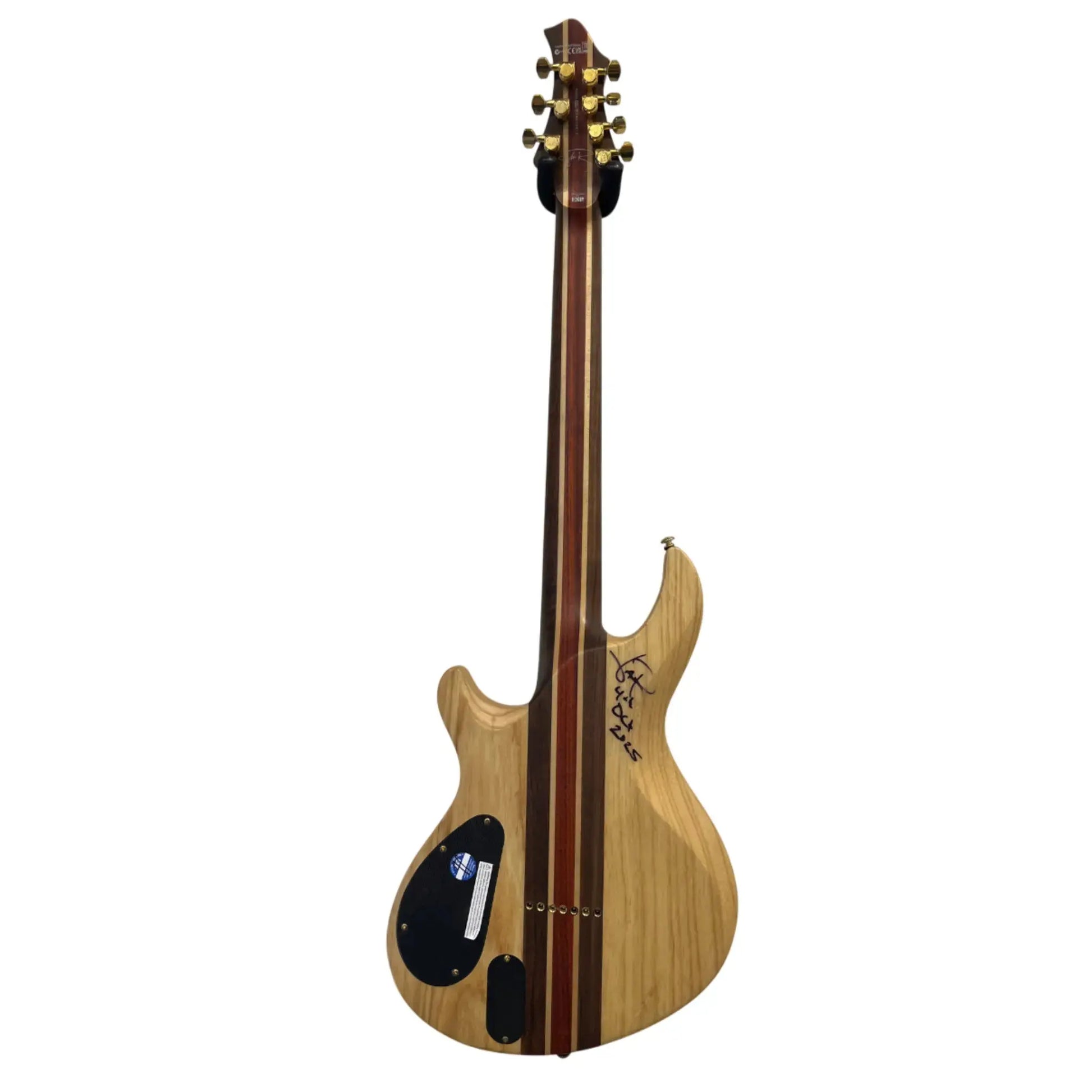 LTD JR-7 Javier Reyes – Faded Blue Sunburst – Fishman Fluence Javier Reyes Open Core Pickups, 7-String Electric Guitars LTD Art of Guitar