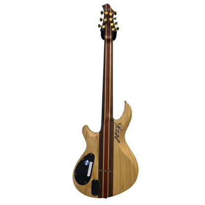 LTD JR-7 Javier Reyes – Faded Blue Sunburst – Fishman Fluence Javier Reyes Open Core Pickups, 7-String Electric Guitars LTD Art of Guitar