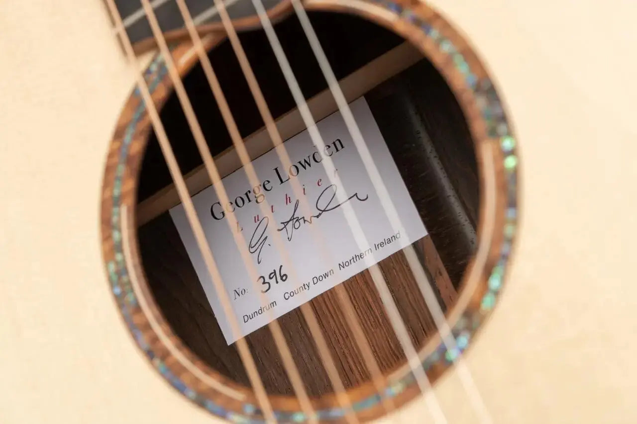 Lowden Master Series Old Growth Brazilian Rosewood & Adirondack Guitars Art of Guitar Art of Guitar
