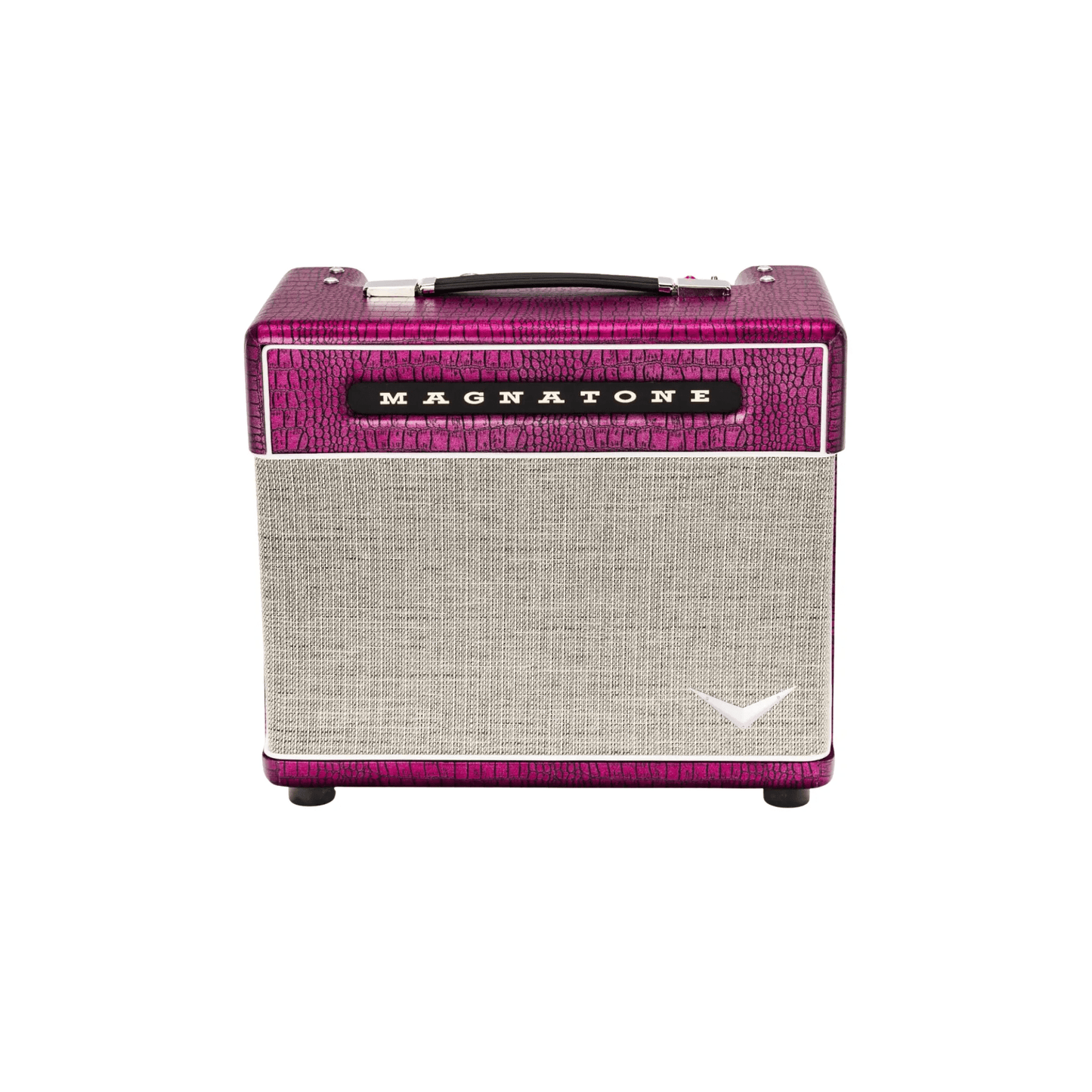 Magnatone Billy Gibbons Signature Baby M-80 - 1x10 Combo Chrome Grape Electric Guitar Amplifiers Magnatone Art of Guitar