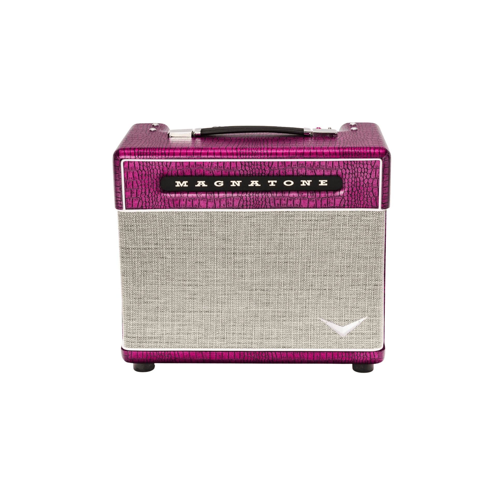 Magnatone Billy Gibbons Signature Baby M-80 - 1x10 Combo Chrome Grape Electric Guitar Amplifiers Magnatone Art of Guitar