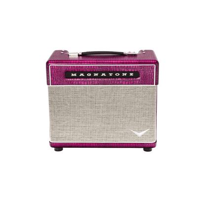 Magnatone Billy Gibbons Signature Baby M-80 - 1x10 Combo Chrome Grape Electric Guitar Amplifiers Magnatone Art of Guitar