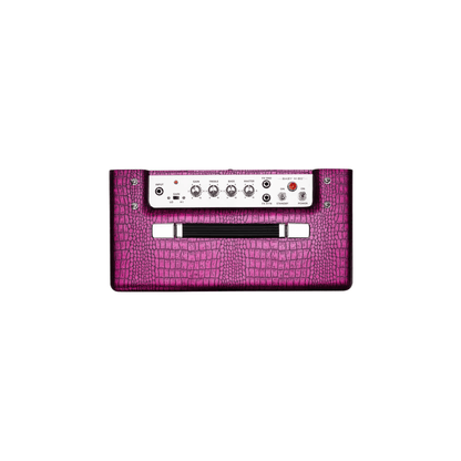 Magnatone Billy Gibbons Signature Baby M-80 - 1x10 Combo Chrome Grape Electric Guitar Amplifiers Magnatone Art of Guitar