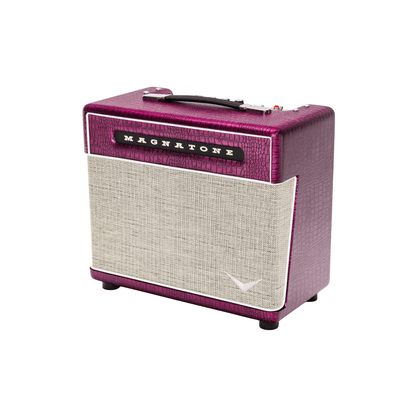 Magnatone Billy Gibbons Signature Baby M-80 - 1x10 Combo Chrome Grape Electric Guitar Amplifiers Magnatone Art of Guitar