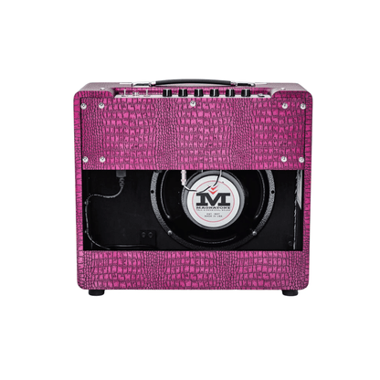 Magnatone Billy Gibbons Signature Super Fifteen - 1x12 Combo Chrome Grape Electric Guitar Amplifiers Magnatone Art of Guitar