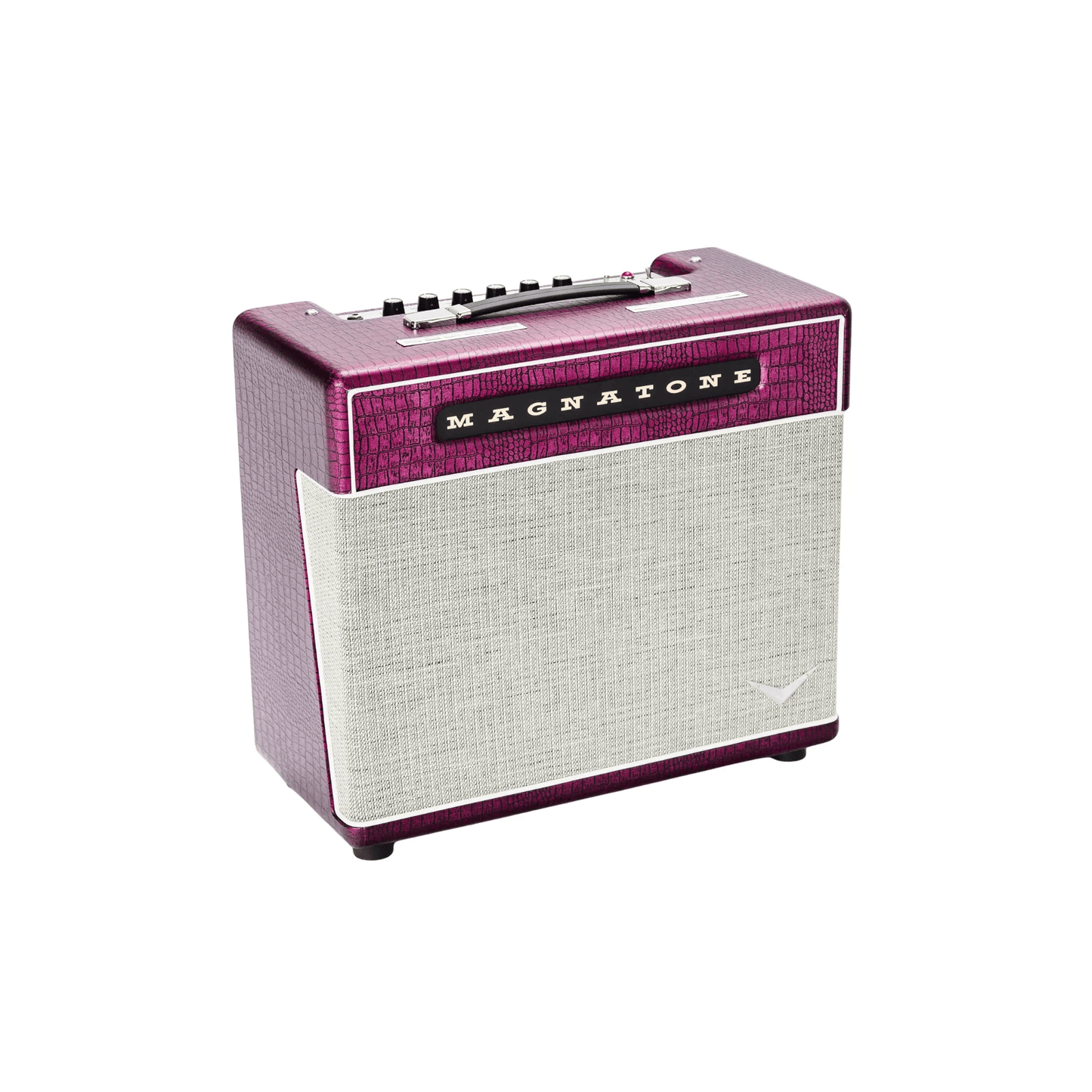 Magnatone Billy Gibbons Signature Super Fifteen - 1x12 Combo Chrome Grape Electric Guitar Amplifiers Magnatone Art of Guitar