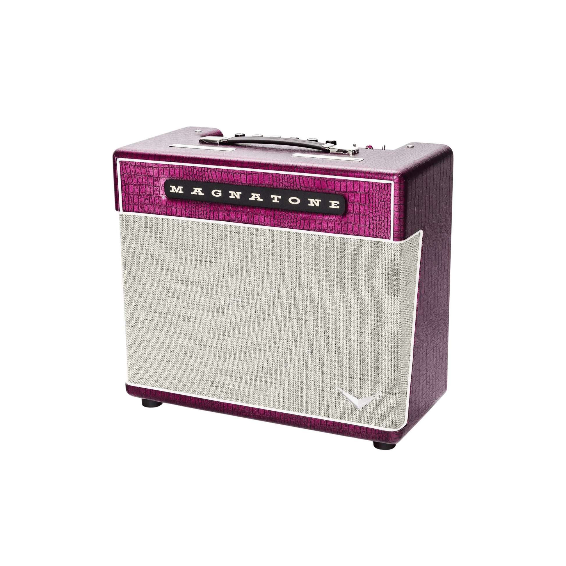 Magnatone Billy Gibbons Signature Super Fifteen - 1x12 Combo Chrome Grape Electric Guitar Amplifiers Magnatone Art of Guitar