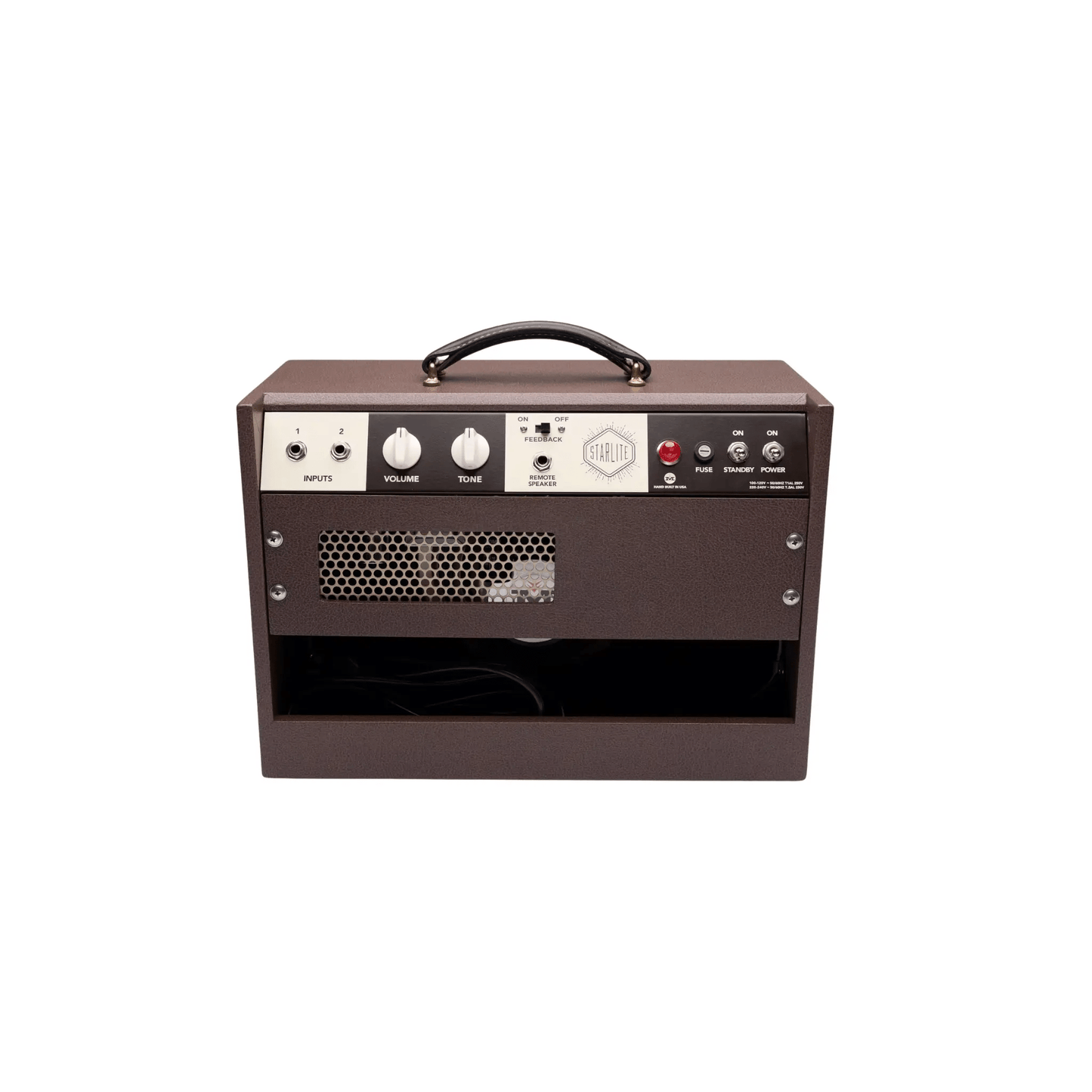 Magnatone Starlite Reverb 5-watt 1 x 8-inch Combo Amplifier - Brown Guitar Amplifiers Magnatone Art of Guitar