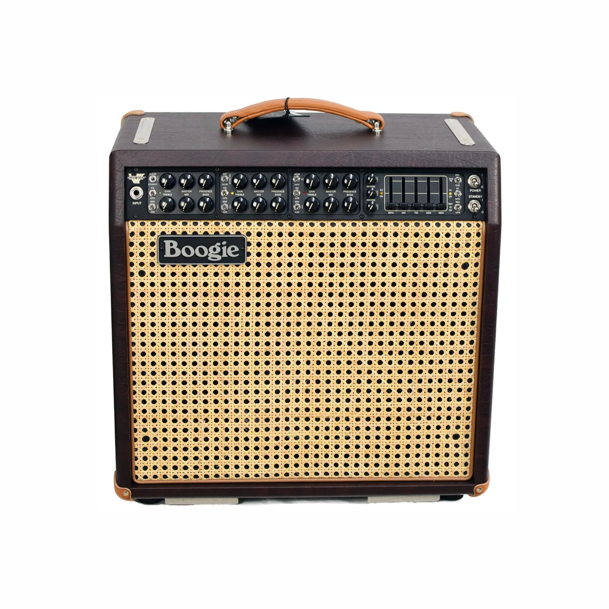 Mesa Boogie Mark VII 1x12 Custom Combo Amplifier, Wine Taurus Vinyl, Wicker Grille Electric Guitar Amplifiers Mesa Boogie Art of Guitar