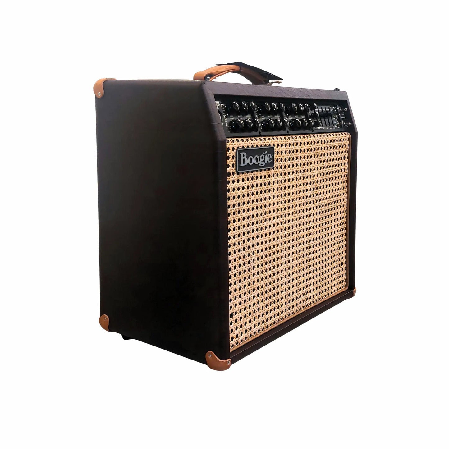 Mesa Boogie Mark VII 1x12 Custom Combo Amplifier, Wine Taurus Vinyl, Wicker Grille Electric Guitar Amplifiers Mesa Boogie Art of Guitar