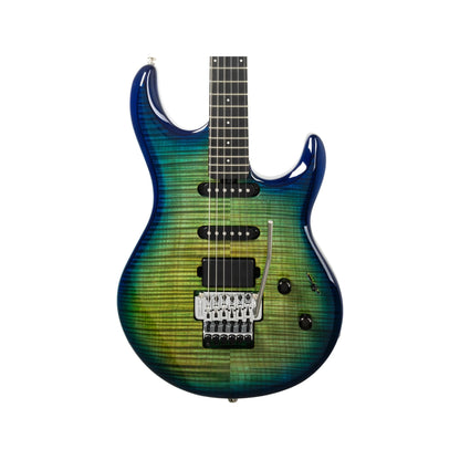 Music Man BFR Luke 4 HSS Floyd Rose Green Tide  Electric Guitar Electric Guitars Music Man Art of Guitar