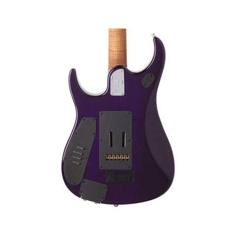 Music Man JP 15 Piezo Purple Nebula Flame Electric Guitars Ernie Ball Art of Guitar