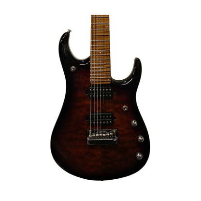 Music Man JP15 7-String Electric Guitar – Tiger Eye Quilt Maple - (Re-Loved) Electric Guitars Music Man Art of Guitar