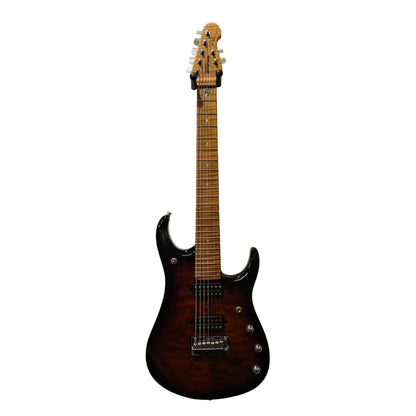 Music Man JP15 7-String Electric Guitar – Tiger Eye Quilt Maple - (Re-Loved) Electric Guitars Music Man Art of Guitar