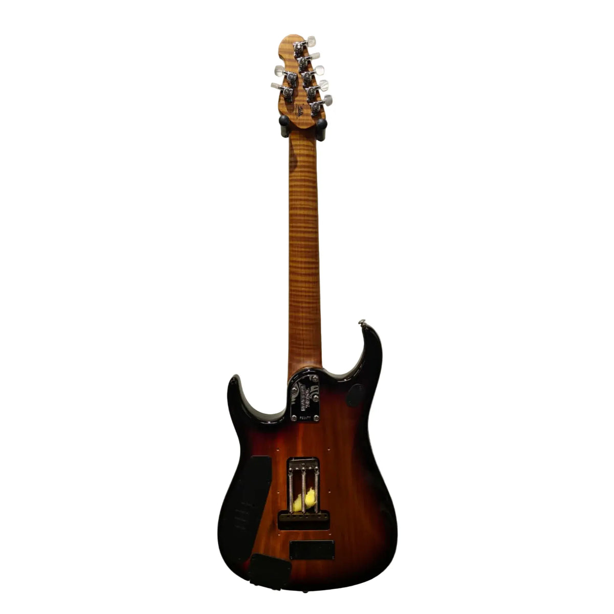 Music Man JP15 7-String Electric Guitar – Tiger Eye Quilt Maple - (Re-Loved) Electric Guitars Music Man Art of Guitar