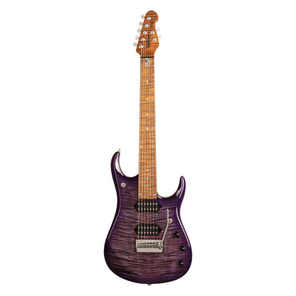 Music Man JP15 7 String - Purple Nebula Flame Top Electric Guitars Music Man Art of Guitar