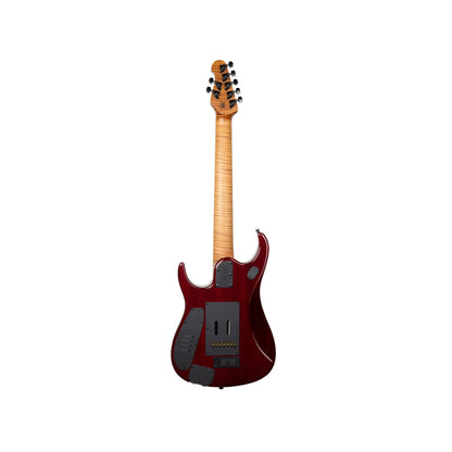 Music Man JP15 7 String - Red Tide Flame Electric Guitars Music Man Art of Guitar