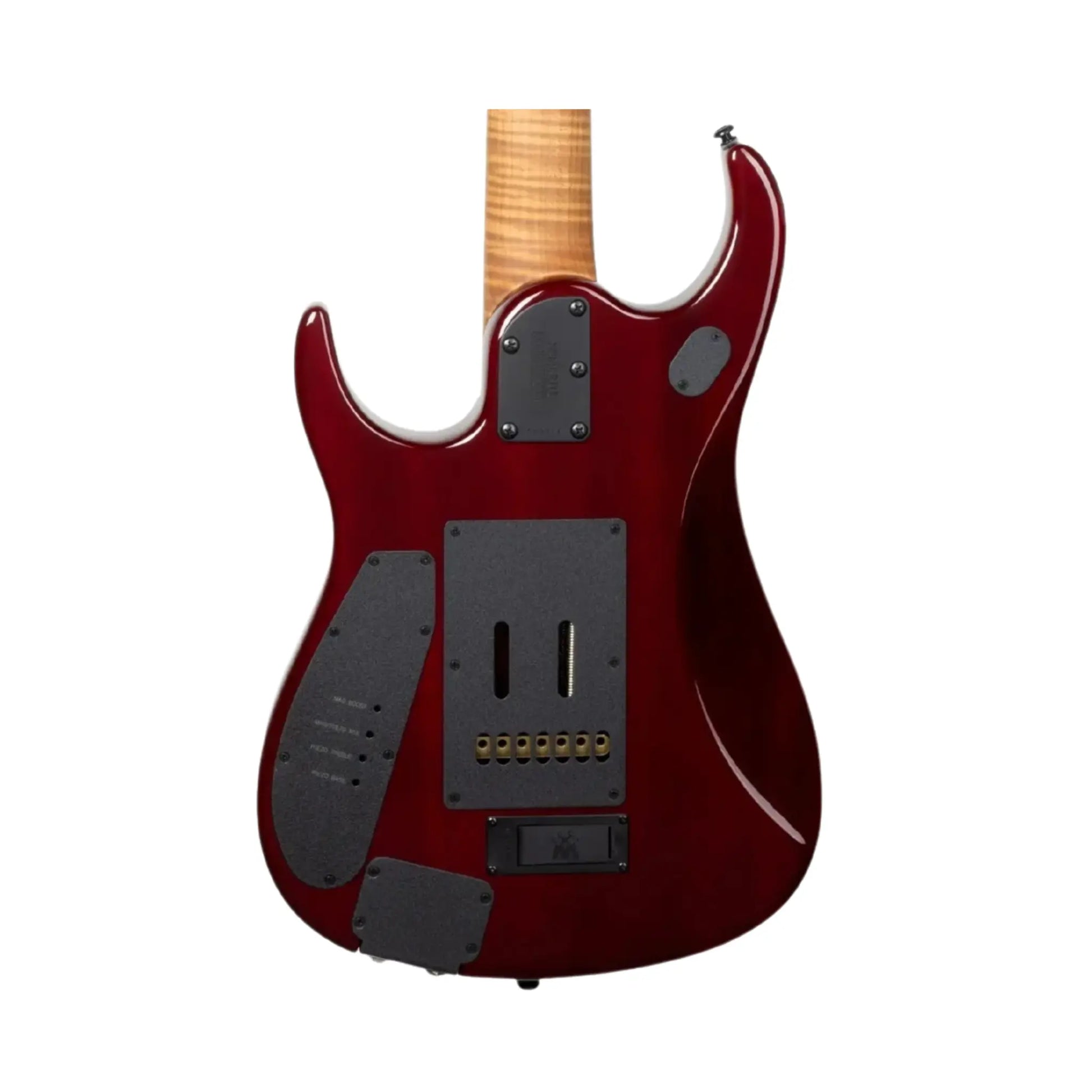 Music Man JP15 7 String - Red Tide Flame Electric Guitars Music Man Art of Guitar