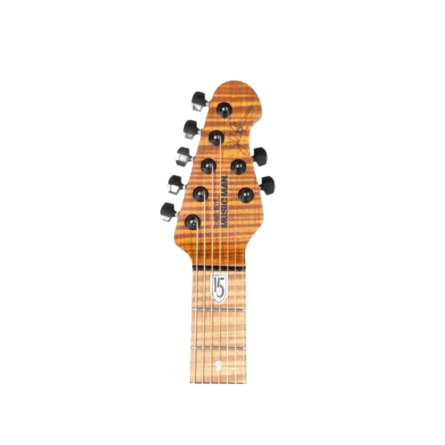 Music Man JP15 7 String - Red Tide Flame Electric Guitars Music Man Art of Guitar