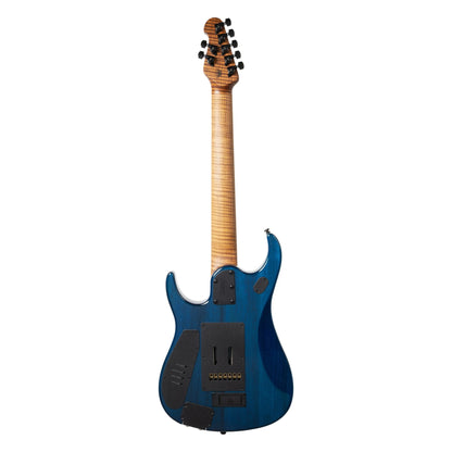 Music Man JP15 7 String - Ultramarine Flame Electric Guitars Music Man Art of Guitar