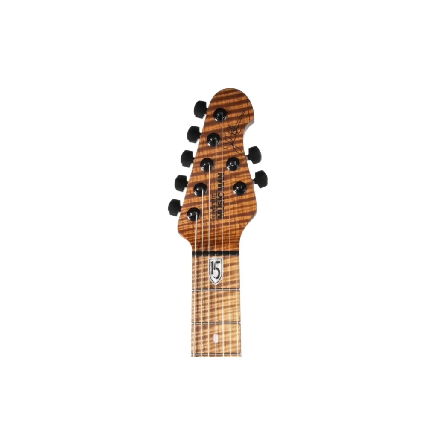 Music Man JP15 7 String - Ultramarine Flame Electric Guitars Music Man Art of Guitar