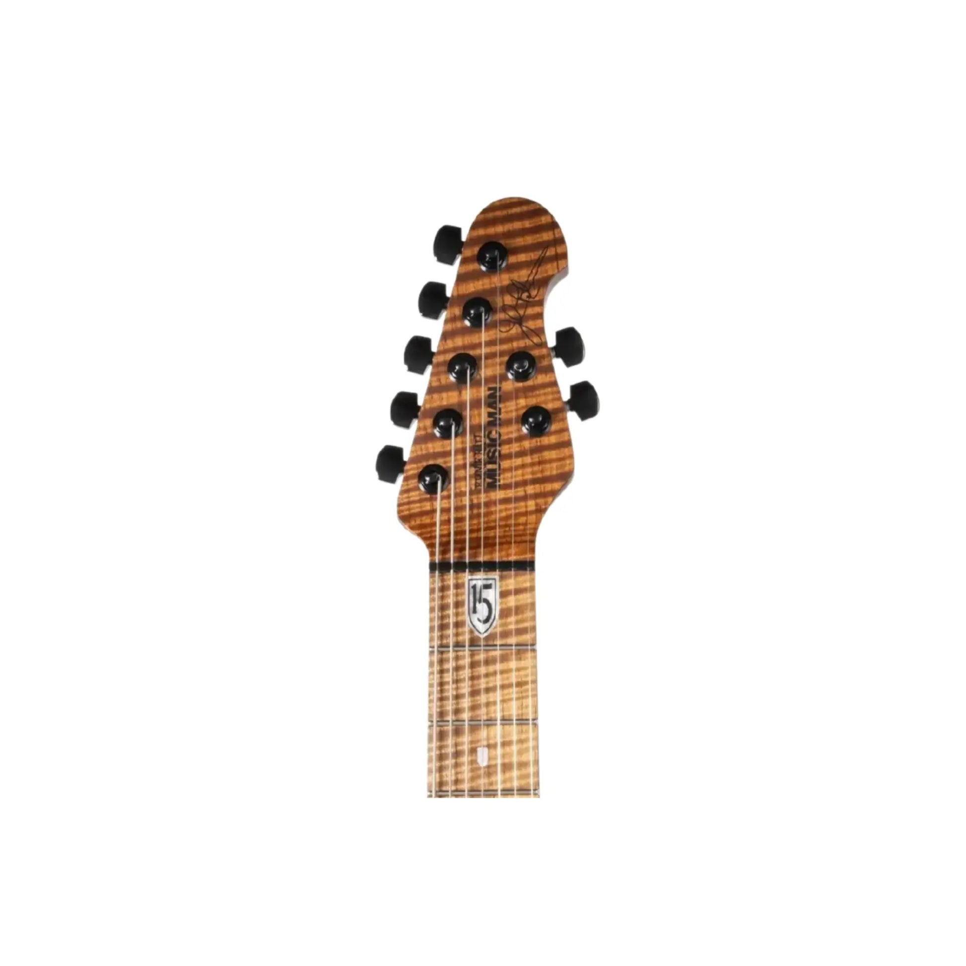 Music Man JP15 7 String - Ultramarine Flame Electric Guitars Music Man Art of Guitar
