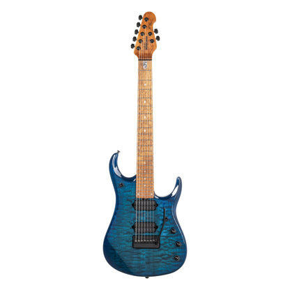 Music Man JP15 7 String - Ultramarine Quilt Electric Guitars Music Man Art of Guitar