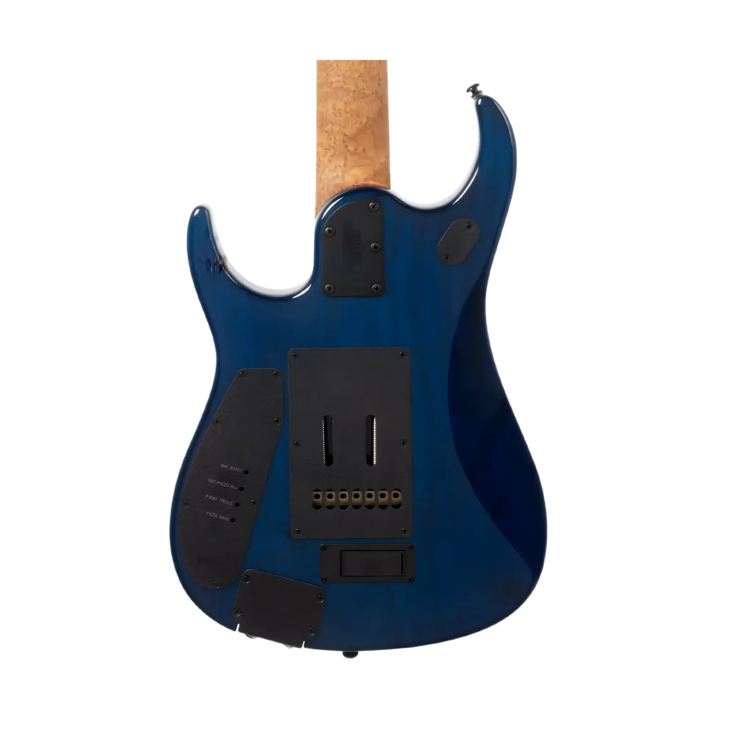 Music Man JP15 7 String - Ultramarine Quilt Electric Guitars Music Man Art of Guitar