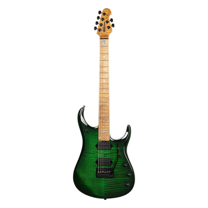 Music Man JP15 - Green Tiger Eye Flame Electric Guitars Music Man Art of Guitar