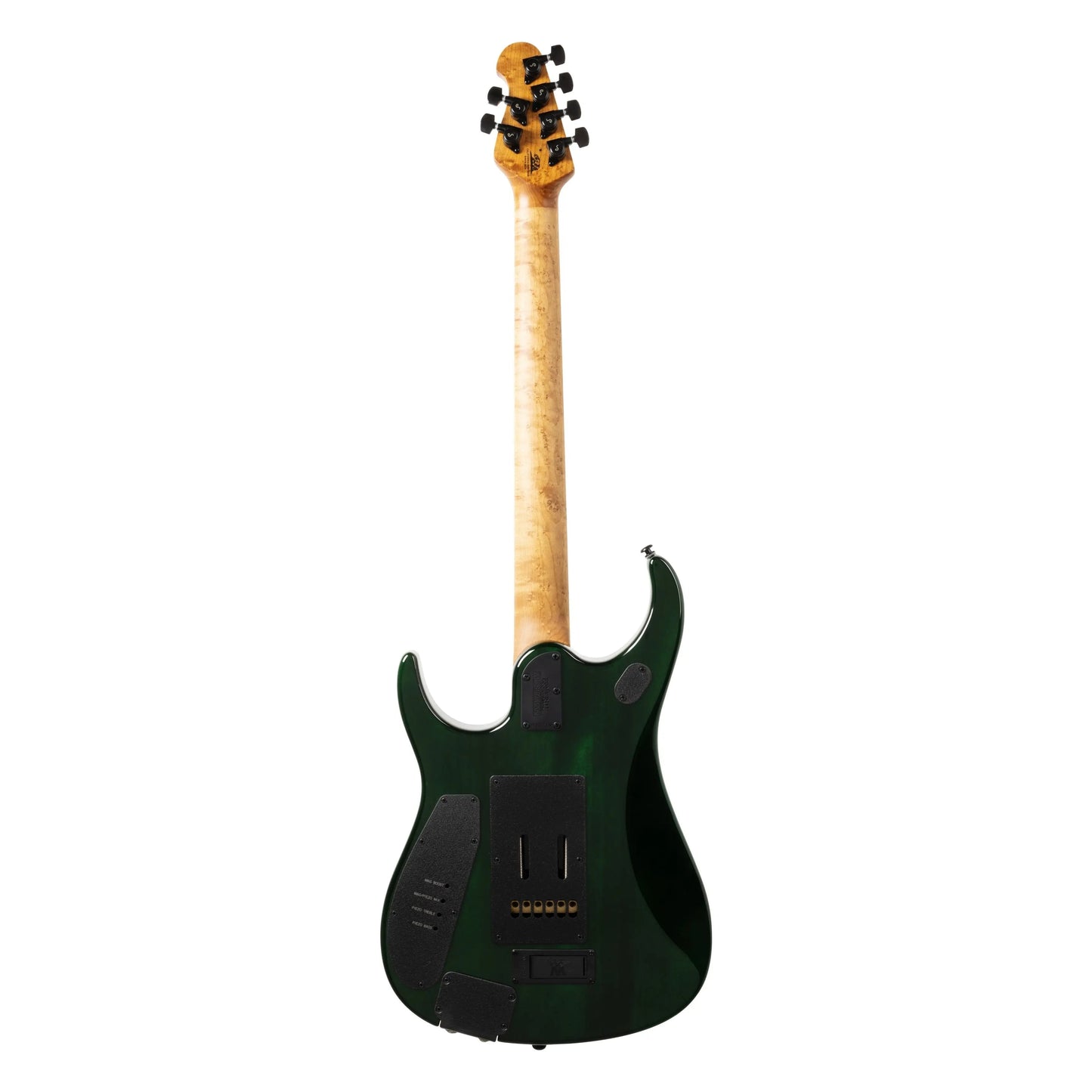 Music Man JP15 - Green Tiger Eye Quilt Electric Guitars Music Man Art of Guitar