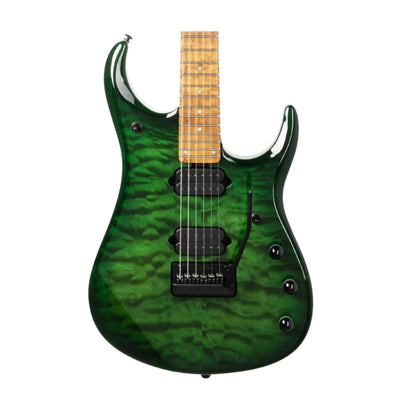 Music Man JP15 - Green Tiger Eye Quilt Electric Guitars Music Man Art of Guitar