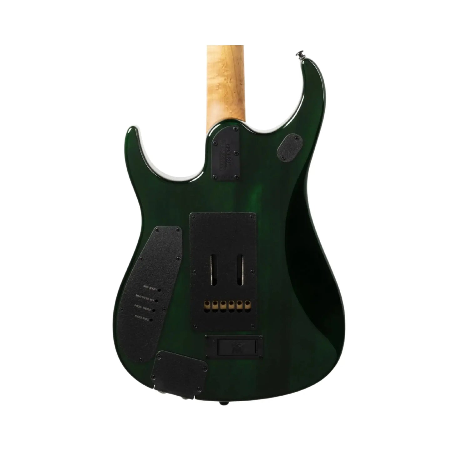Music Man JP15 - Green Tiger Eye Quilt Electric Guitars Music Man Art of Guitar