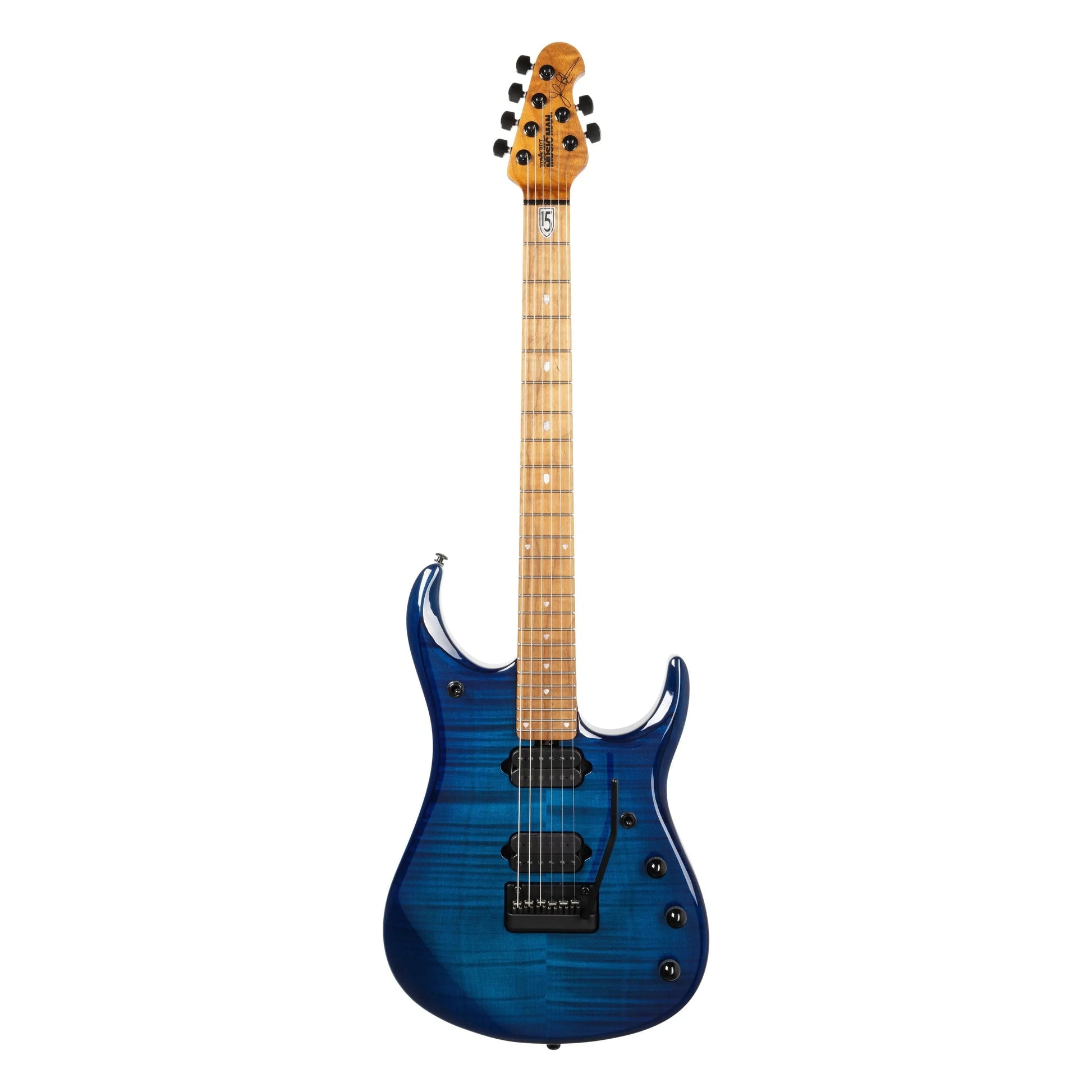 Music Man JP15 - Ultramarine Flame Electric Guitars Music Man Art of Guitar