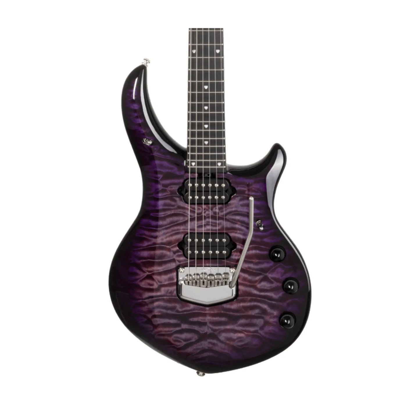 Music Man Premium Select John Petrucci Signature Majesty 6 Electric Guitar - Purple Nebula Quilt Electric Guitars Music Man Art of Guitar