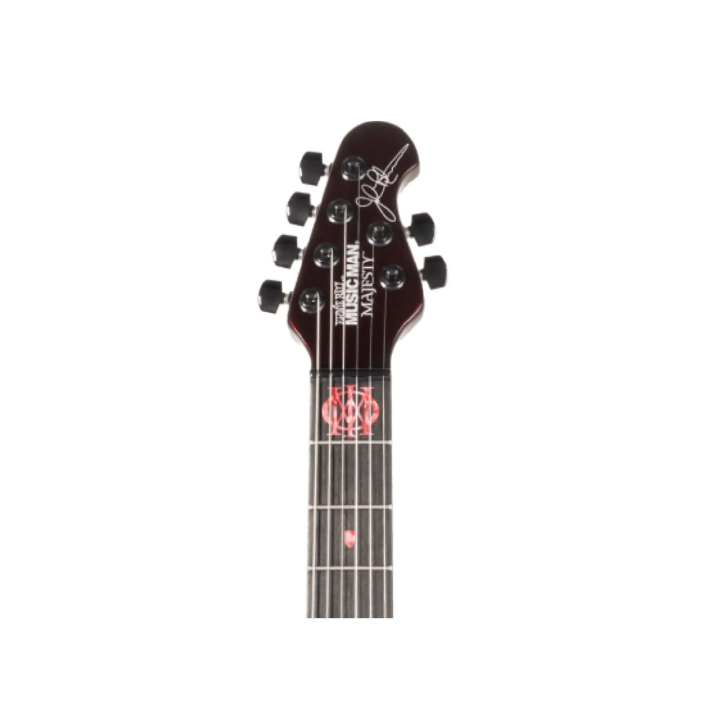 Music Man Premium Select Majesty 6 Electric Guitar - Carnelian Red Electric Guitars Music Man Art of Guitar
