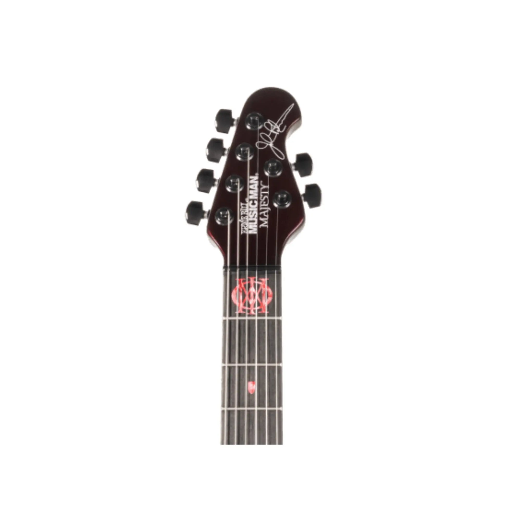 Music Man Premium Select Majesty 6 Electric Guitar - Carnelian Red Electric Guitars Music Man Art of Guitar