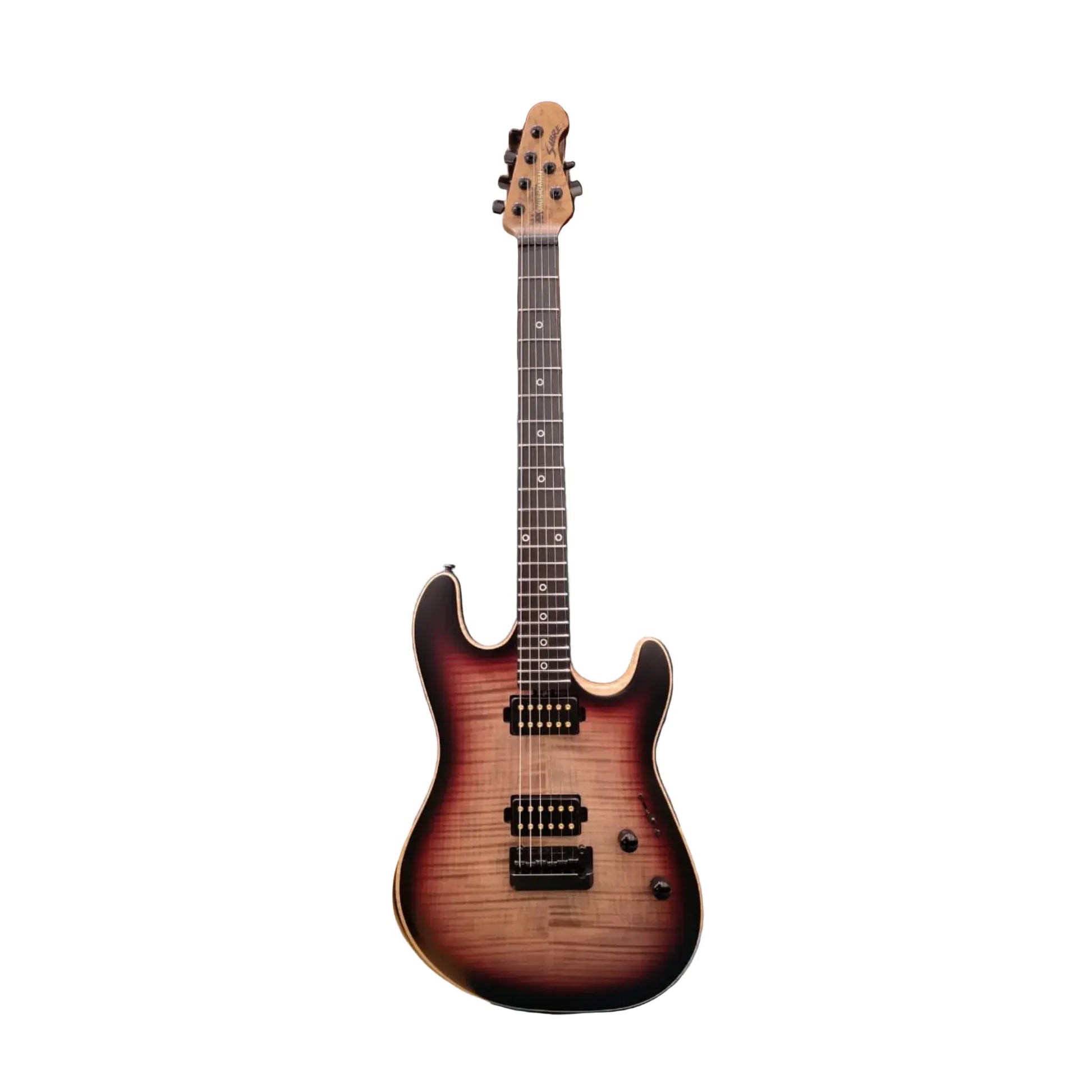 Music Man Rabea Massaad Signature Handsigned by Rabea Electric Guitar - Vileblood Burst Sabre - (Re-Loved) Electric Guitars Music Man Art of Guitar